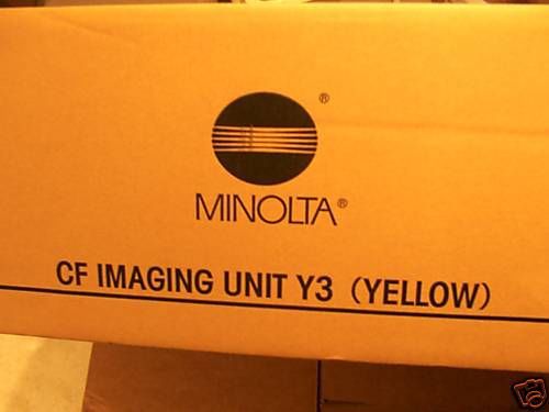 New OEM Minolta Y3 Yellow CF Imaging Unit 4660-