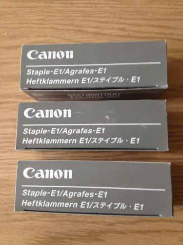 QTY=3 Boxes Canon Staple-E1 No. 500C