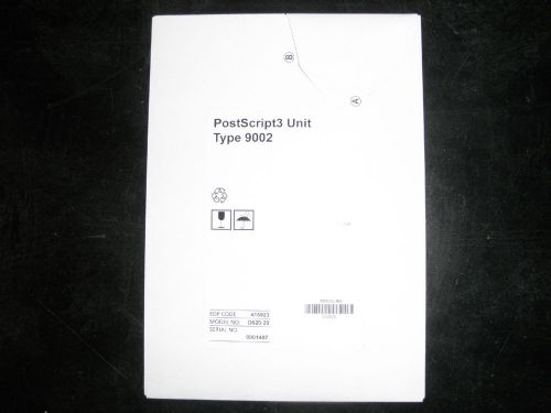 NEW Ricoh PostScript3 Type 9002 415923 D620-20 *Free Shipping within the US*