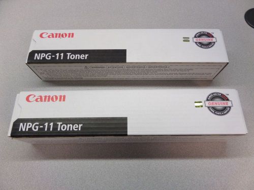 Canon NPG-11 Toner Cartridge 2-Pack new genuine