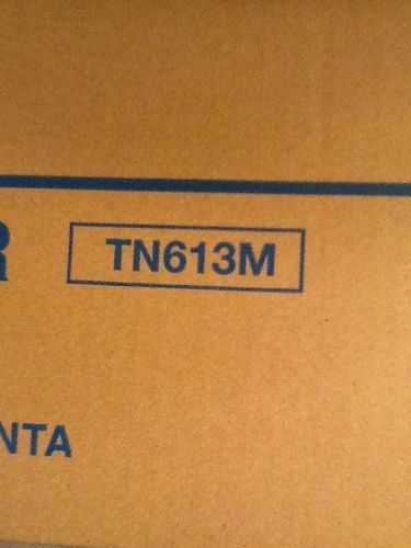 Genuine New Konica Minolta TN613M MAGENTA Toner A0TM330 BH C452 C552 C652 NIB