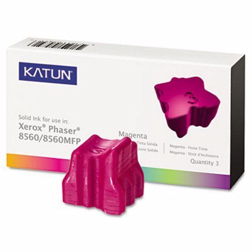 Katun KAT37992 Compatible, Solid Ink, 3,400 Yield, 3 per Box, Magenta (KAT37992)