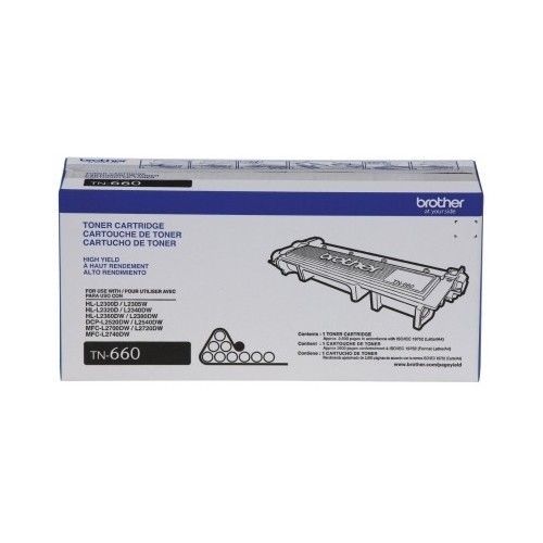 Brother Printer TN660 High Yield Toner For your Home or Office Limited supplies
