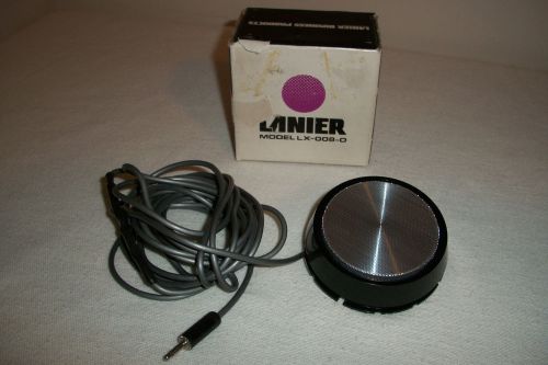 Lanier Model LX-008-0 Conference Microphone Dictation Transcriber Mic