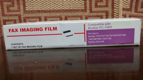 BROTHER FAX ROLL IMAGING FILM BROTHER PC 74RF  QTY 10