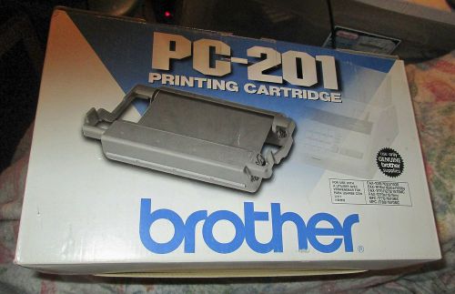 Genuine OEM Brother PC201 Printing Cartridge Fax Ink PC-201 1020e MFC 1770 1780