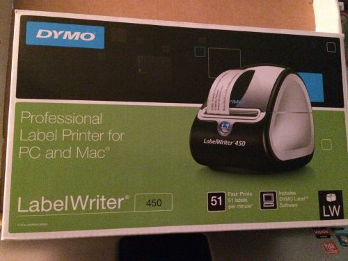 DYMO LabelWriter 450 Label Printer For PC Or Mac NEW SEALED