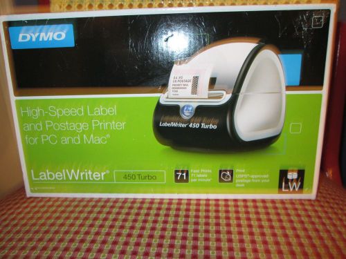 DYMO 1752265 LABELWRITER 450 TURBO HIGH-SPEED POSTAGE AND LABEL PRINTER