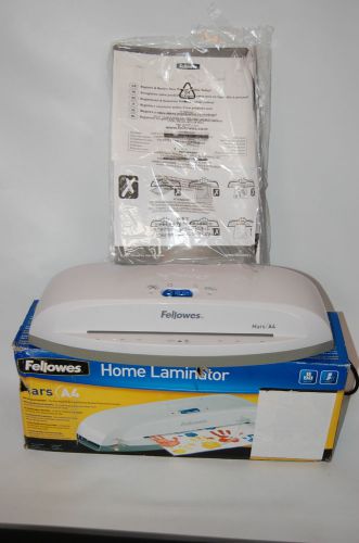 One Fellowes Mars A4 Home Laminator