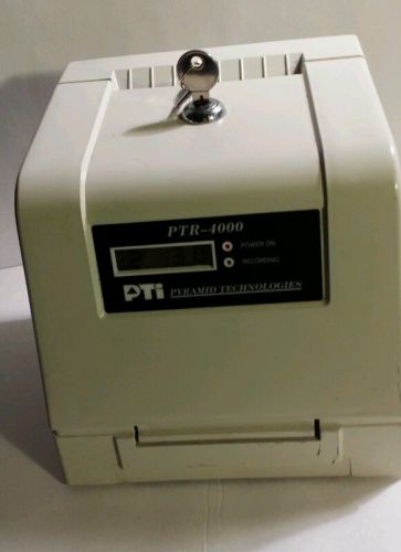Pyramid PTR-4000 Electronic Totalizing Time Clock Machine