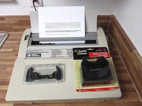VINTAGE SMITH CORONA 340 DLE WITH SPELL RIGHT DICTIONARY TYPEWRITER INCLUDES EXT