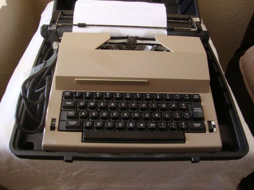 Sears The Electric 2 Typewriter w/Correction Model: 161-53150 with Carrying Case