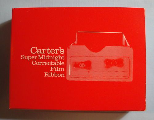 Olympia ES100 Typewriter Ribbon Correctable Film Black Carter&#039;s Super Midnight