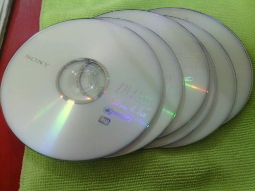 5* SONY BLANK DVD+R -4.7 GB-16X SPEED-120 MINS-BRAND NEW