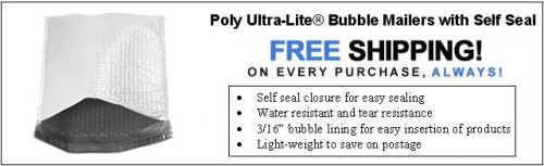 30 Size #000 Poly Bubble Mailers
