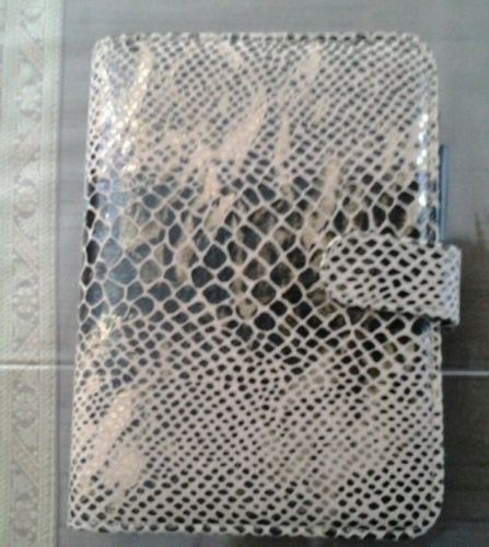 Faux snakeskin organizer - new for sale
