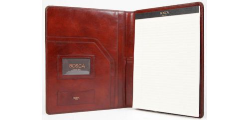 Bosca Old Leather Collection All Leather Pad Cover 942 - Brown