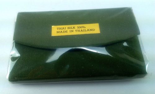 Thai Silk Name Card Holder. Hand Craft Thailand.