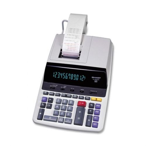 Sharp electronics - calculators el2630piii 12-digit 2-color heavy duty for sale