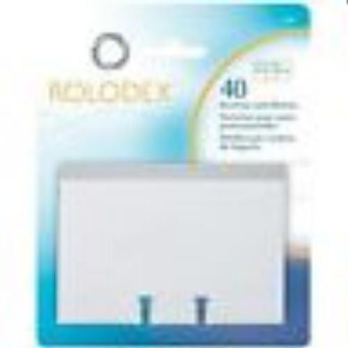 NEW Rolodex Business Card Sleeve Refill, 40 cards,67691