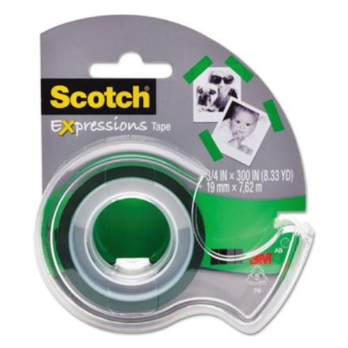 Scotch expressions matte finish magic tape - 0.75&#034; width x 25 ft (c214grn2d) for sale