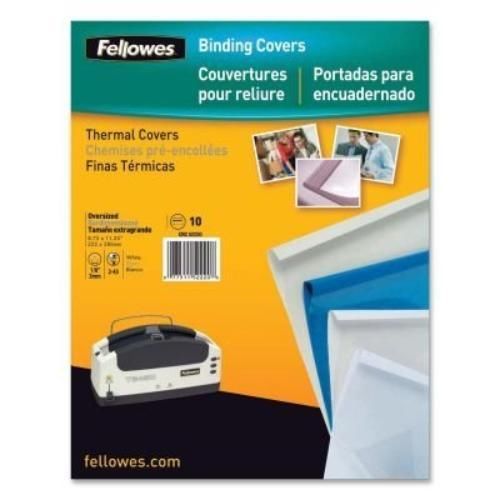 Fellowes 52223 Covers-thermal-blue 1/4in 10pk Dds Must Be Ordered In Multiples