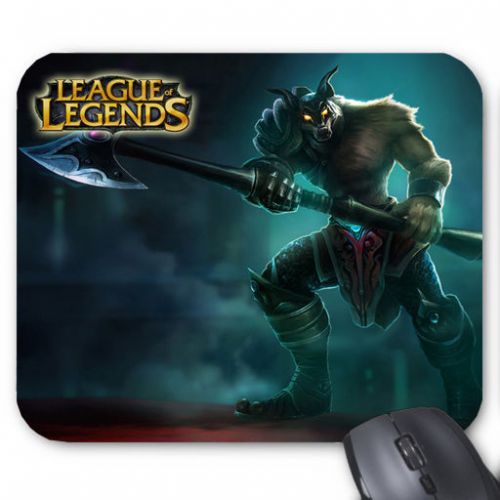 Nasus Dread Knight League Of Legends Mousepad Mousepads