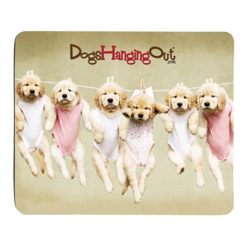 Dogs Hanging Out Mouse Pad 9.25&#034; X 7.75&#034;  DH408