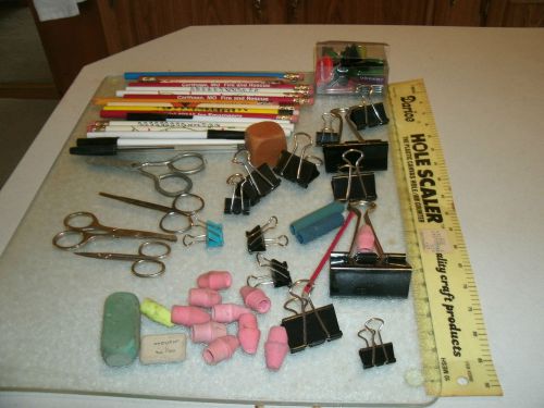 office supplies junk drawer lot#6