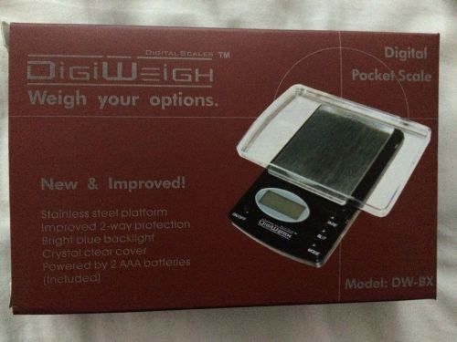 Digiweigh DW-BX Digital Pocket Scales, 600g x 0.1g