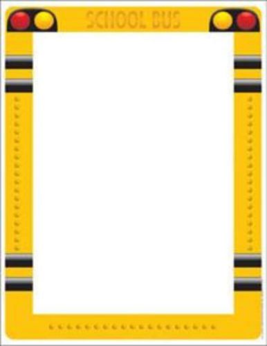 Eureka School Bus Themed Computer Paper