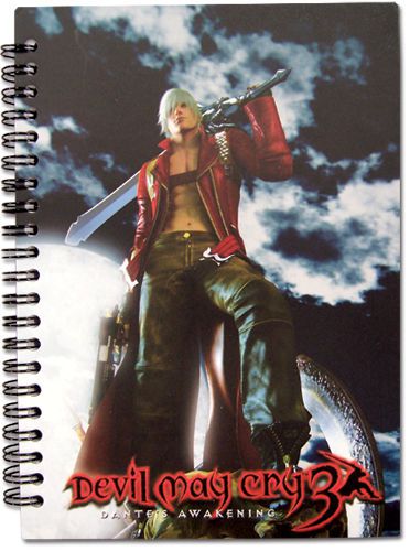 Dante Key Art Devil May Cry 3 Notebook ~8x5.5x0.25 inches
