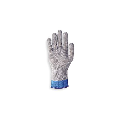 Cut Resistant Glove, Silver, Reversible, S 134526