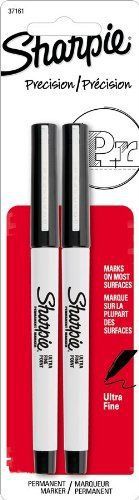 Sharpie 37161pp Ultra Fine Marker - Ultra Fine Marker Point Type - Black Ink - 2