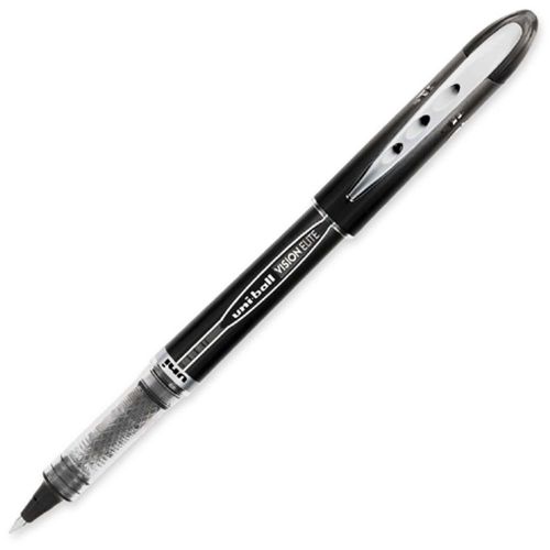 Uni-ball vision elite rollerball pen micro .5mm point black ink 1-pen 69000 for sale