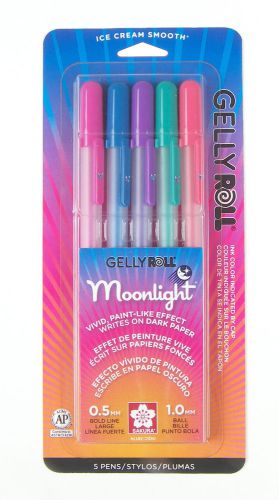 Sakura gelly roll moonlight-5pk dusk assorted ink pen set sak-38175 for sale