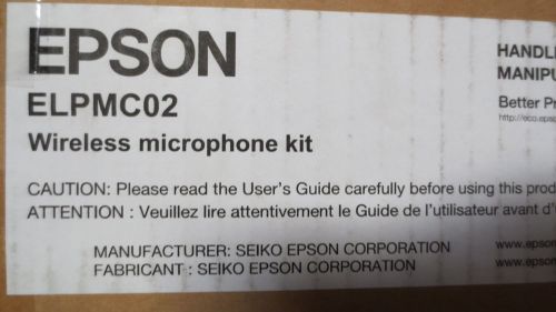 Epson elpmc02 wireless pendant microphone v12h467020 for sale