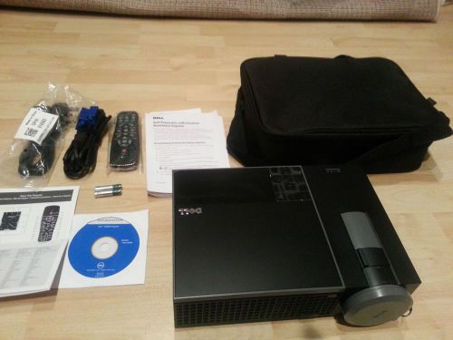 Dell 1610HD 3D Enabled HDMI Widescreen Projector 1080p Blu Ray DVD TV DLP LAN
