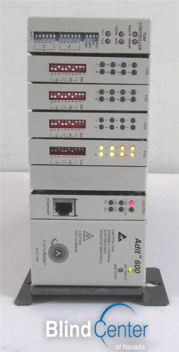 Carrier access adit 600 w/ 4x fxs cards &amp; tdm controller free shipping for sale