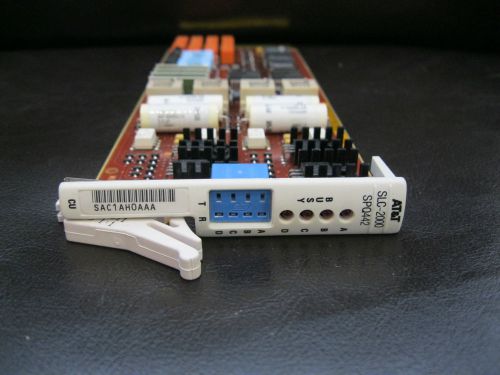 Lucent SLC-2000 SPQ442 AT&amp;T CU Quad Channel Card SAC1AH0AA 90 Day Warranty