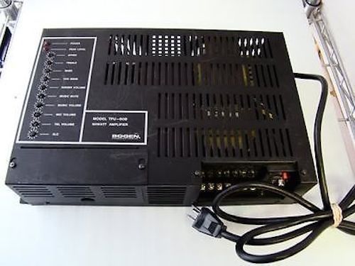 Bogen TPU-60B 60 Watt Telephone Paging Amplifier
