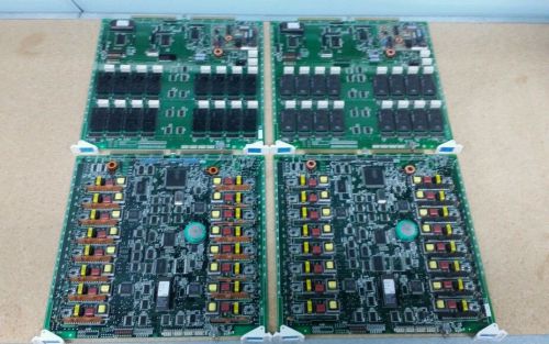 Lot of 4 NEC Circuit Cards for NEAX 2400IPX System, 2 PA-16LCBJ-A, 2 PA-16ELCJ-B