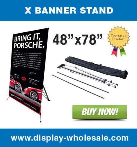 X Banner Stand 48&#034;x78&#034; (Large)