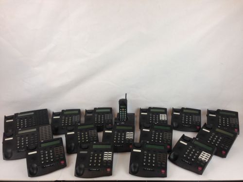 Lot of Vodavi Executive Key Telephones (2) 3015-71, (13) 3012-71, (1) 9018-75