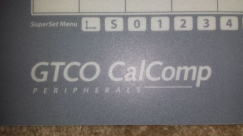 GTCO Calcomp Roll-up II 3648 Digitizer Redunant Grid Technology