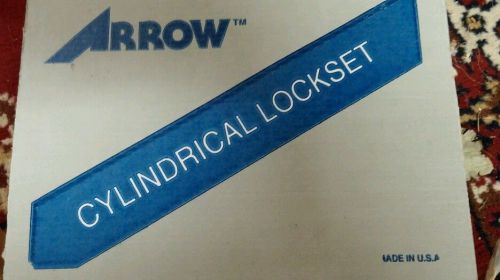 New In Box Arrow cylindrical commericial lockset