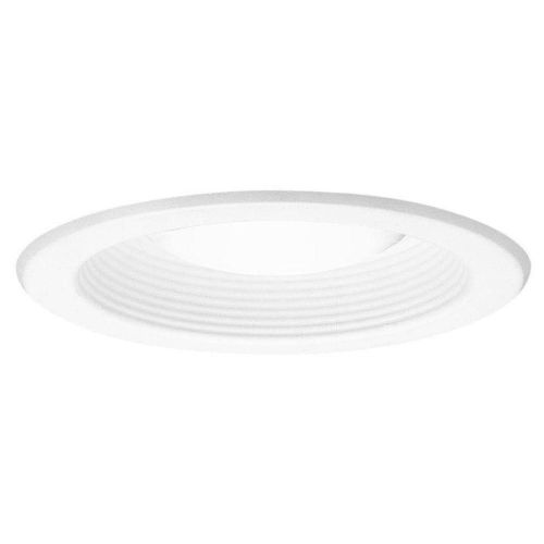 6 halo white open recessed light trim 5000p for 5&#034; diameter fixture for sale