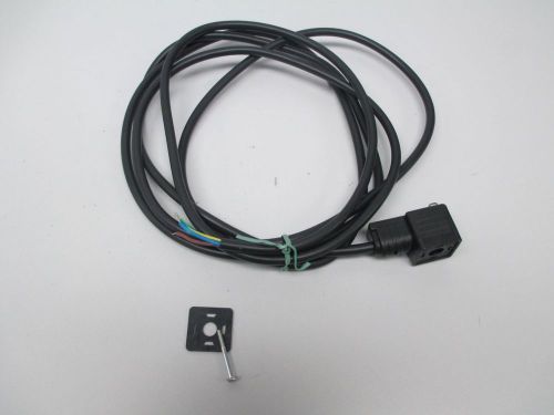 New cne ma6-v5 solenoid valve cable 9-1/2 feet long connector 115v-ac d262752 for sale