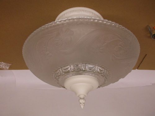 Lumapro Decorative Ceiling Light Fixture - 3 Light, Semi Flush