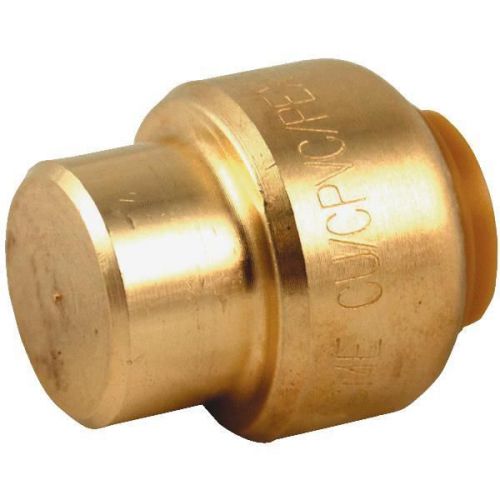 Cash acme u512lfa sharkbite brass cap-3/8&#034; cap for sale